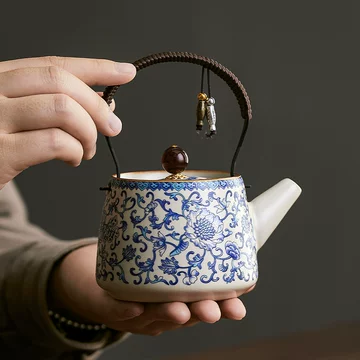 青花缠枝莲茶壶-青花缠枝莲茶壶促销价格、青花缠枝莲茶壶品牌- 淘宝