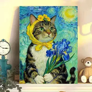 diy油画猫-diy油画猫促销价格、diy油画猫品牌- 淘宝