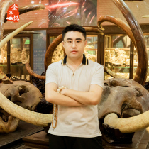 (Live recommendation) Natural mammoth ivory carving white ice carving pendant tooth heart hand string whole tooth carving ornaments