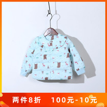 Brand childrens clothing withdrawal cabinet clearance winter girls 100-130 baby warm do not run hair thin down liner 9119