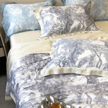 High level sensation 80 Lana fine natural silk summer cool by four pieces of ice silk glider air conditioning by summer washable and thin by