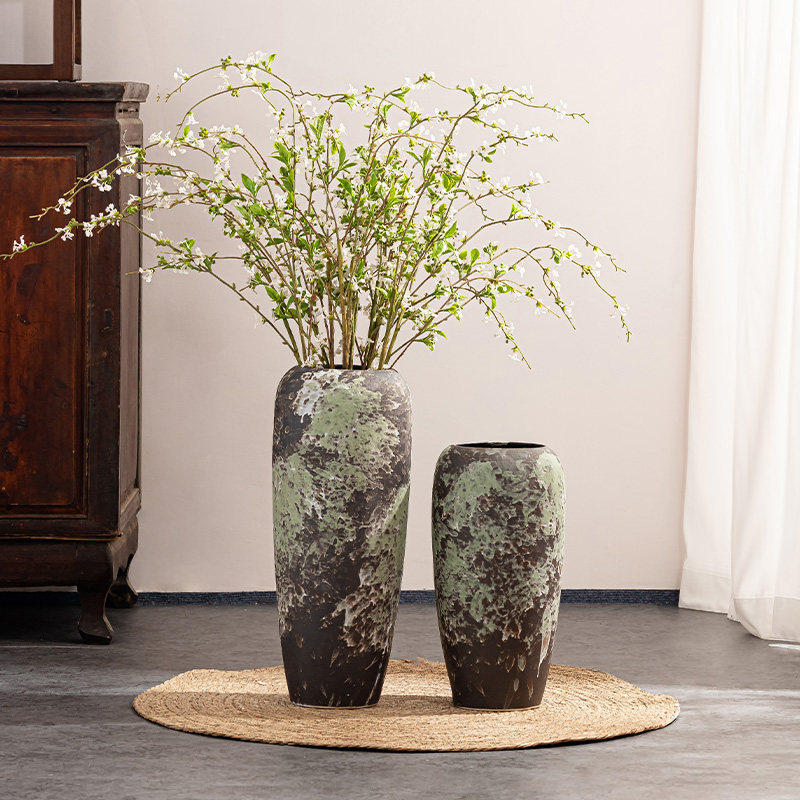 侘寂风粗陶花瓶-侘寂风粗陶花瓶促销价格、侘寂风粗陶花瓶品牌- 淘宝