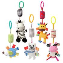 Baby puzzle bedbell cart pendant Baby newborn hanging bell Wind bell safety seat soothing car rear seat toy