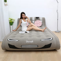 Cartoon inflatable bed household single double air cushion bed thickening and elevation air cushion bed simple folding outdoor convenient air cushion