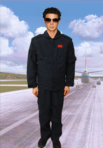 2017 new hot-selling flight suit Pilot split clothing Logistics tooling Flame retardant fireproof aircraft group protection
