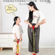 Childrens long height toy frog jump balance sensory training equipment baby outdoor sports jump bar outdoor bounce