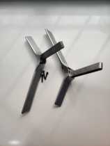 Haier MOOKA Model Card TV Base Bracket Seat Accessories Bench Physical Picture with Original Screws