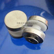 (A) 304 balcony glass clamp screw stainless steel advertising nail railing accessories glass clamp fastener