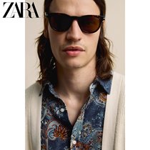 ZARA Autumn Winter New Mens cashew vintage harbor style long sleeve shirt 07545348431