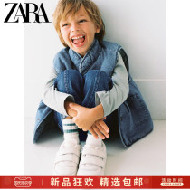 ZARA new childrens shoes baby buffalo leather toddler sports white shoes board shoes 16413830001