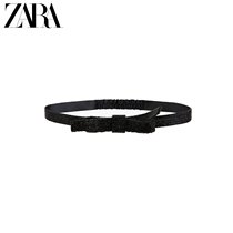 ZARA new childrens clothing girls Studio bow beaded belt 02326702800