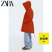 ZARA Discount Season] Mens Hooded Cotton Suit Pike Tan Coat 03918309675