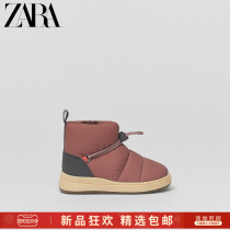 ZARA new childrens shoes baby quilted toddler boots 16211831050