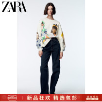 ZARA New Women girl printed sweater 01131841251