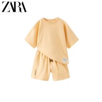ZARA Spring Summer New Boy Clothing Boy Tags Trim Flannel Suit 0039667300