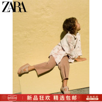 ZARA new childrens shoes baby school style pink Mary Jane toddler sneakers 16405730050