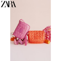 ZARA new childrens bag girl flip quilted quilted satchel 1119930050