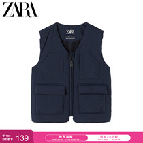 ZARA new childrens clothing boy light cotton vest 05992765401