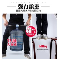 Stainless steel copy Net folding fish net fishing net bag fishing rod net head stainless steel copy net Rod telescopic fishing net bag fishing gear