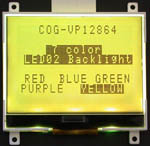 VP12864G-01 VP12864G-02 COG-VP12864 seven-color screen