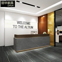 Modern cashier counter Hotel desk Company hotel front desk Beauty club Bar Clothing store reception desk