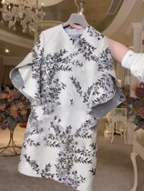 Design Sense Small Luxury New Chinese Dress Texture Senior Guangdong Commute Improved Bangrobe Summer