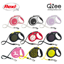 QZee German Flexi Follehy Dog Traction Rope Automatic Telescopic Movement Fashion Version for small mid-sized dogs