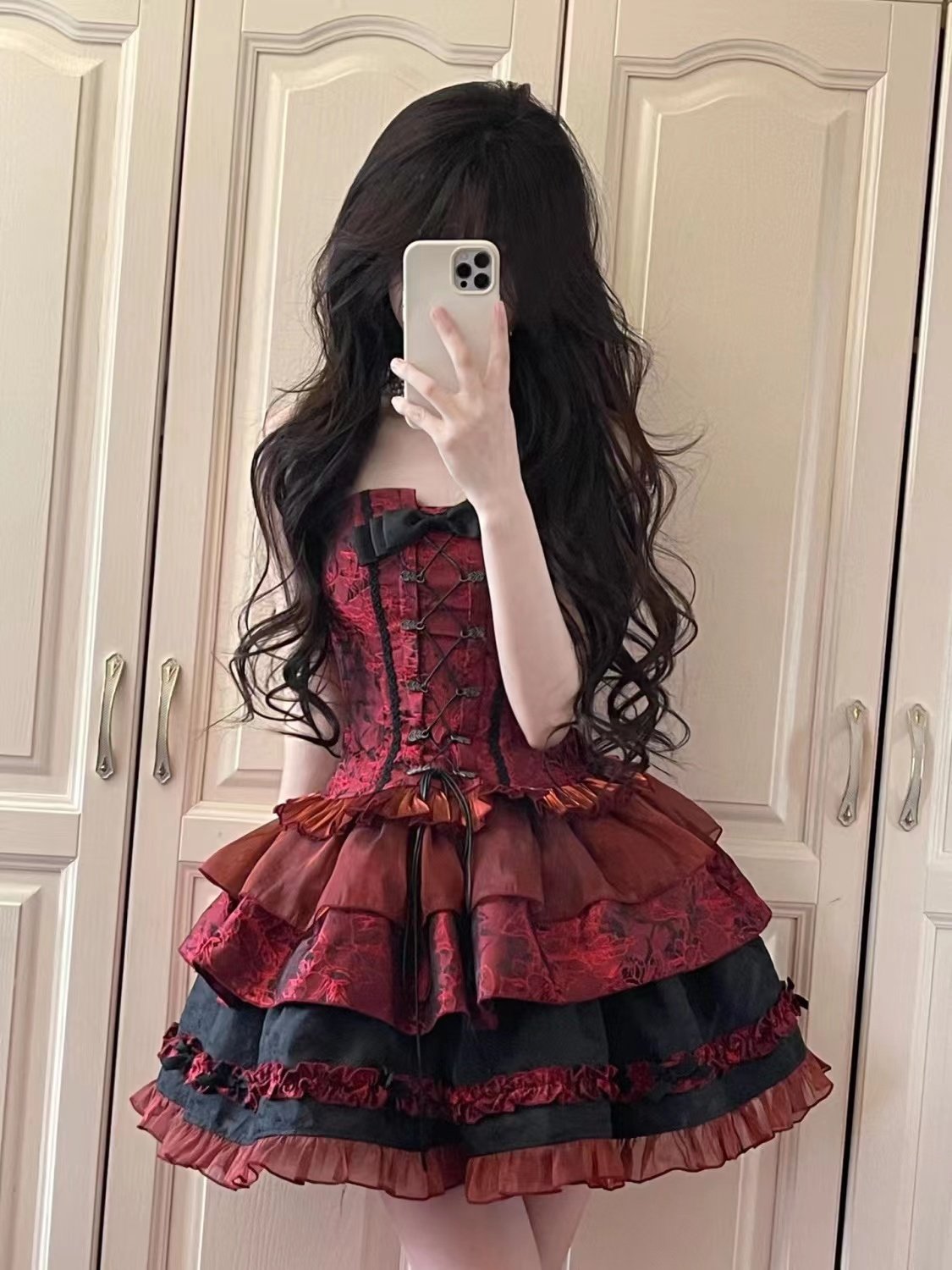 暗黑系Lolita三件套-暗黑系Lolita三件套促销价格、暗黑系Lolita三件套