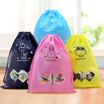 Travel sub-packing bag Shoe storage bag Shoe bag Shoe box Dust bag Shoe cover Travel drawstring draw pocket 2-pack