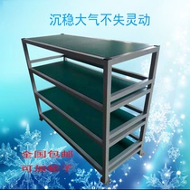 Customized mobile test aging rack with wheels material Table anti-static turnover trolley laboratory storage multi-layer