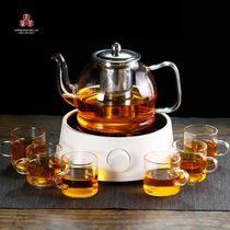 Teapot tea making household tea maker automatic electric pottery stove large capacity high temperature resistant thickening filter glass bubble teapot