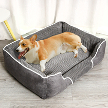 Teddy method dog kennel winter warm medium small dog can be removed and washed Four Seasons General corgi dog bed dog mat