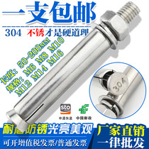 M6 M8 M10 M12 304 stainless steel expansion screw external expansion bolt lengburst screw 50-300