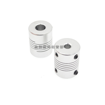 Aluminium alloy motor engraving machine winding couplings elastic small motor screw shaft couplers encoder connections