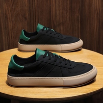 Sails Cloth Shoes Men 2022 New Soft Bottom Spring Driving shoes Summer cloth shoes 100 Lap Breathable Casual Flat-bottomed Tide Shoes