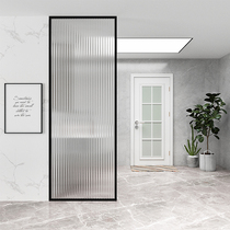 Nordic light luxury network red ultra white long Honghong glass screen kitchen bathroom segment small household mask decoration