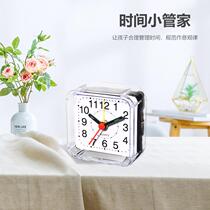 Creative students special childrens clock mute boys and girls quartz clock desktop small ornaments alarm clock electronic clock