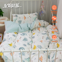 Baby bean blanket autumn and winter newborn baby pacifying nap childrens blanket kindergarten quilt cover quilt cover can be customized