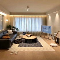 Chinese style minimalist checkerboard carpet living room modern minimalist high-end sofa bedroom wabi-sabi plain color floor mat