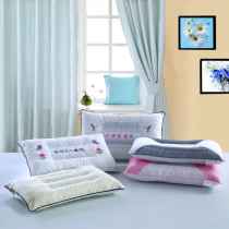 Pure cotton childrens pillow 30x50 baby baby washable kindergarten pillow 1-3-6 years old primary school Cassia