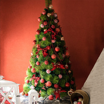 Han large Christmas tree set package decorations decoration floor window living room home shop shopping mall New Year