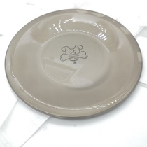 Qianqi soldiers outdoor 20cm pure titanium bone plate titanium plate titanium plate titanium plate metal tableware really good melon seed plate titanium titanium steel