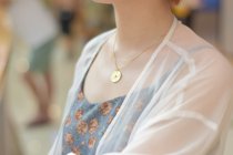 (Why gold and money) Le Mo Le Xi restored the Ming Dynasty Yongshou Yanfu pressure victory silver gold-plated pendant necklace