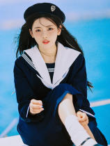 Yang Chaos sailor suit of the same style is a full set of jk uniform skirts genuine basic models original girls  school skirt suits