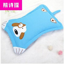 (Four seasons universal removable and washable) Childrens pillow Childrens cartoon cotton pillow Buckwheat pillow Child baby pillowcase