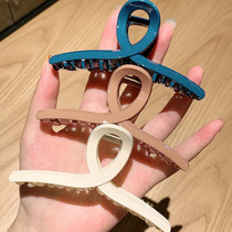 Korean version of net red headwear hair accessories hairclip tail clip back head clip large grab clip shark clip 01