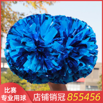 Cheerleading flower ball cheerleading flower ball cheerleading flower cheerleading team hand flower performance colored ball hand shaking flower dance performance hand holding flower