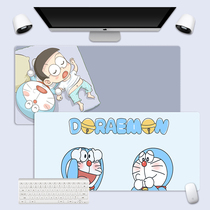 Doraemon super large mouse pad thickened office shortcut key book wrist guard large ps Do picture cad e-sports desktop keyboard pad male and female writing computer pad table pad student desk pad pad
