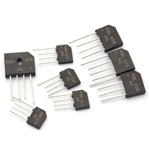  KBP310 Rectifier bridge stack 307 206 KBU810 KBL608 1000V Flat bridge rectifier 2A3A4A