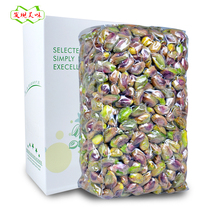 Happy nuts 500g shell nuts dried fruit raw salt baked snacks baking large granules bulk 1kg